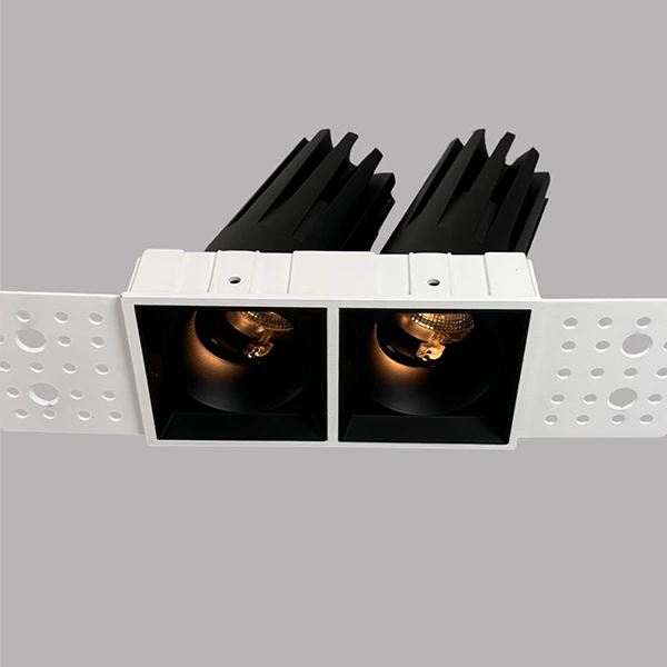 Square Trim Recessed Light , Energy Efficient Square Downlight , Multi-Head Recessed Lighting Supplier | Sincerelux